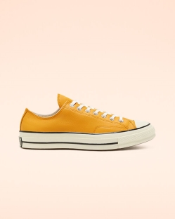 Converse Seasonal Color Leather Chuck 70 Női Rövidszárú Narancssárga/Virágos/Arany | NBYSWTO-HU